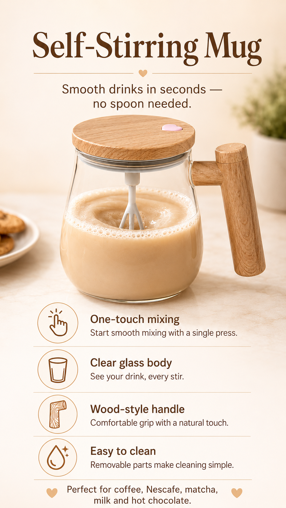 Self Stirring Mug