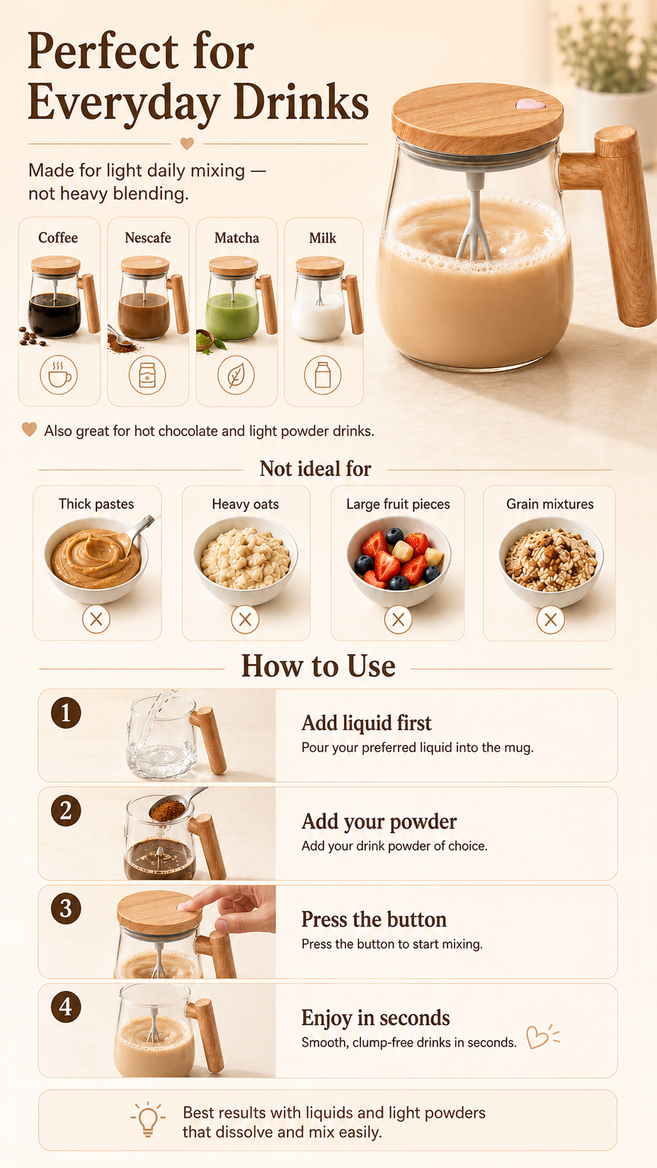 Self Stirring Mug
