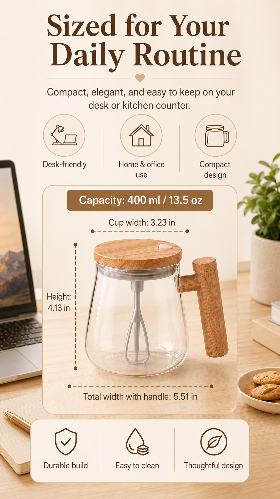 Self Stirring Mug