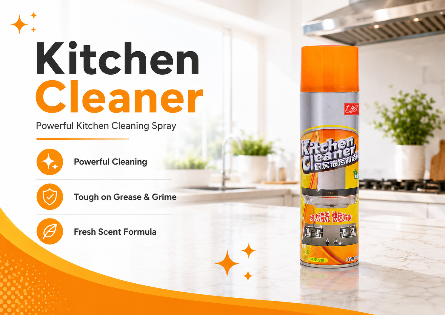 Kitchen Cleaner Spray