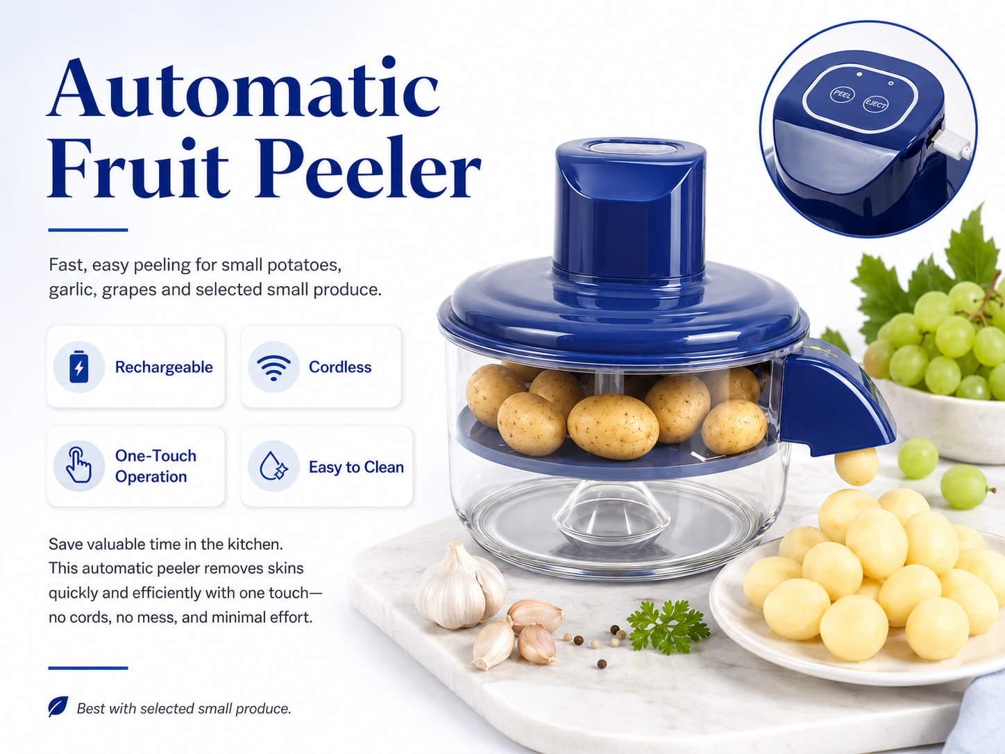 Automatic Fruit Peeler