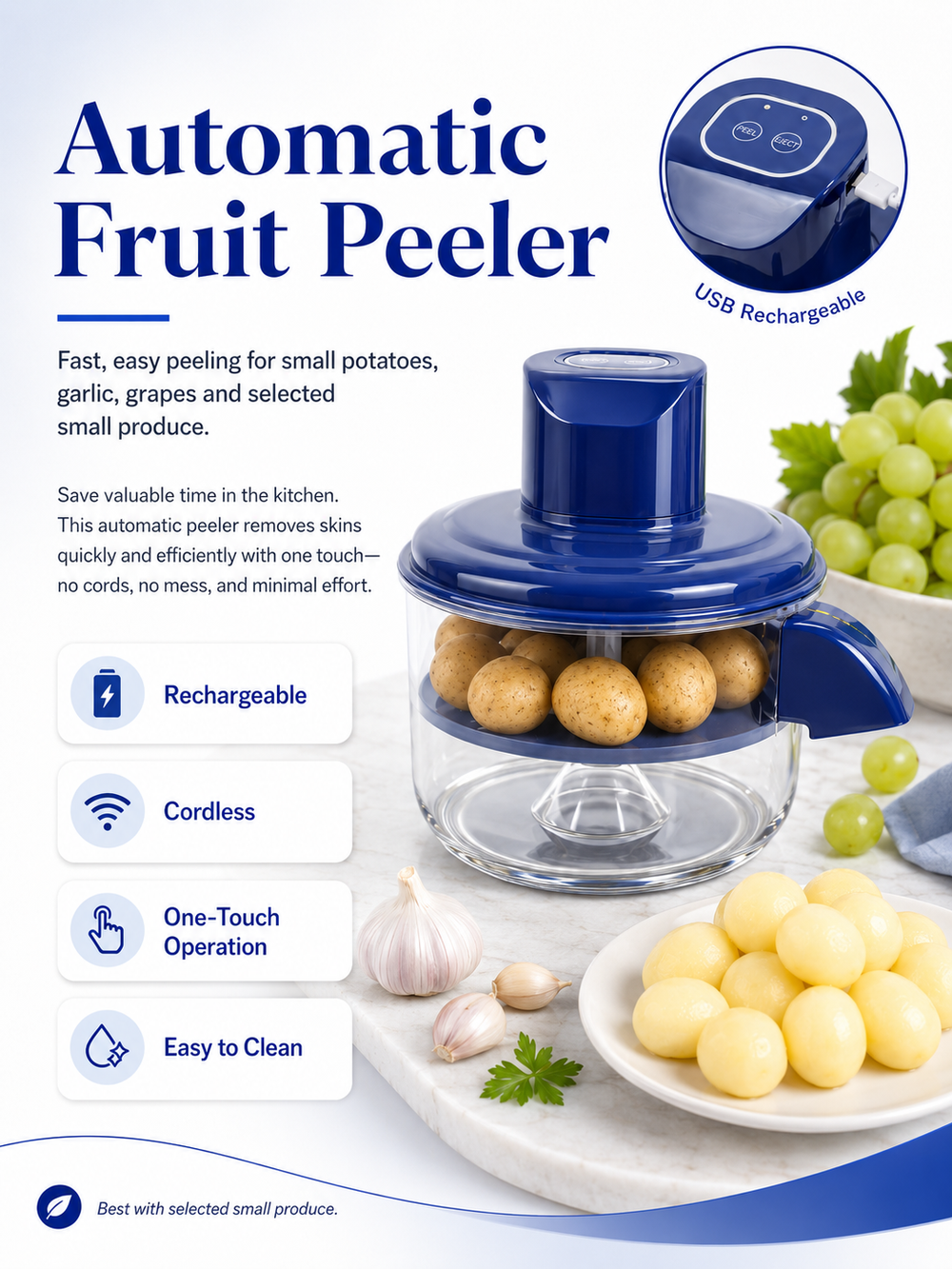 Automatic Fruit Peeler