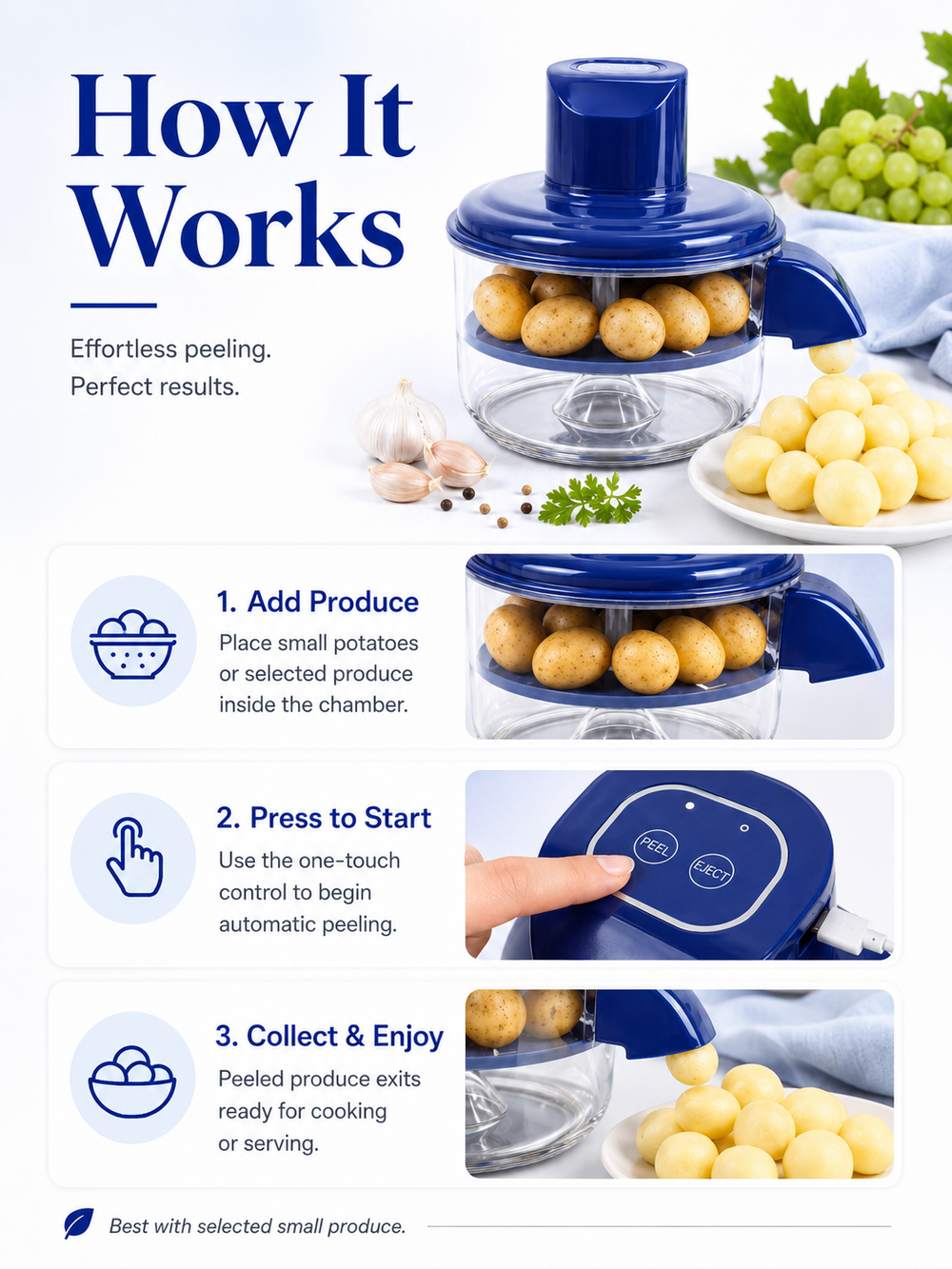 Automatic Fruit Peeler
