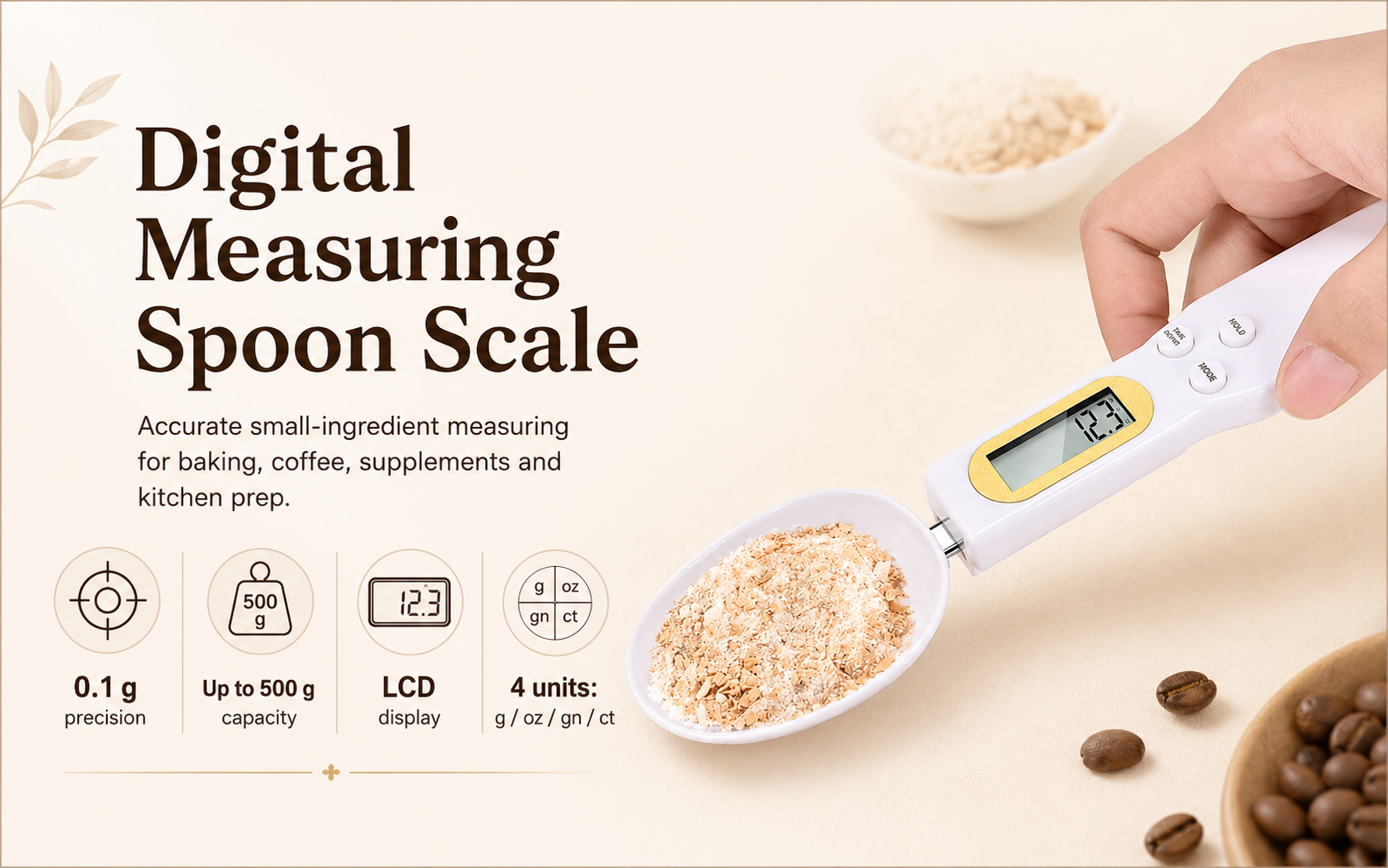 Digital spoon Scale