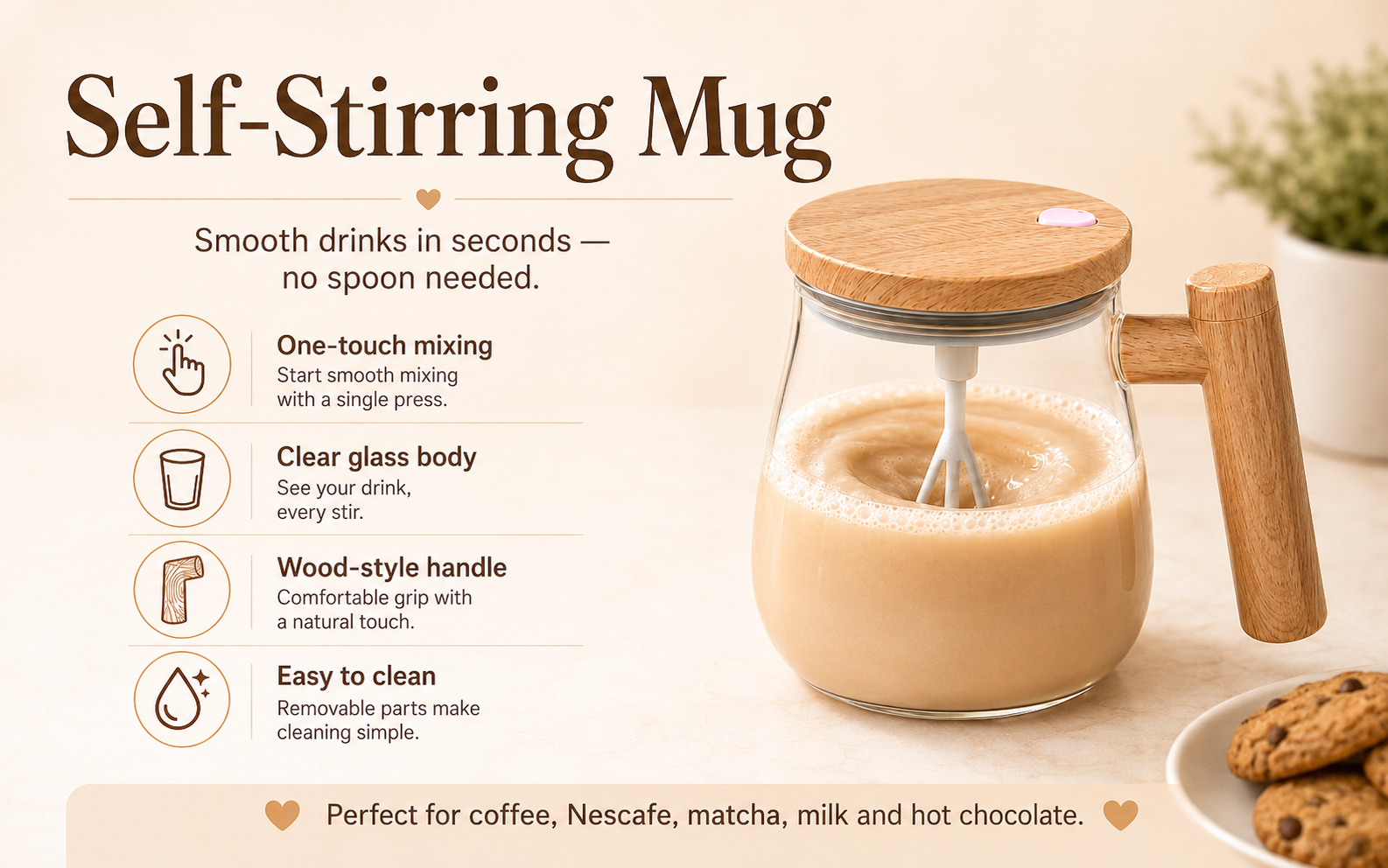 Self Stirring Mug