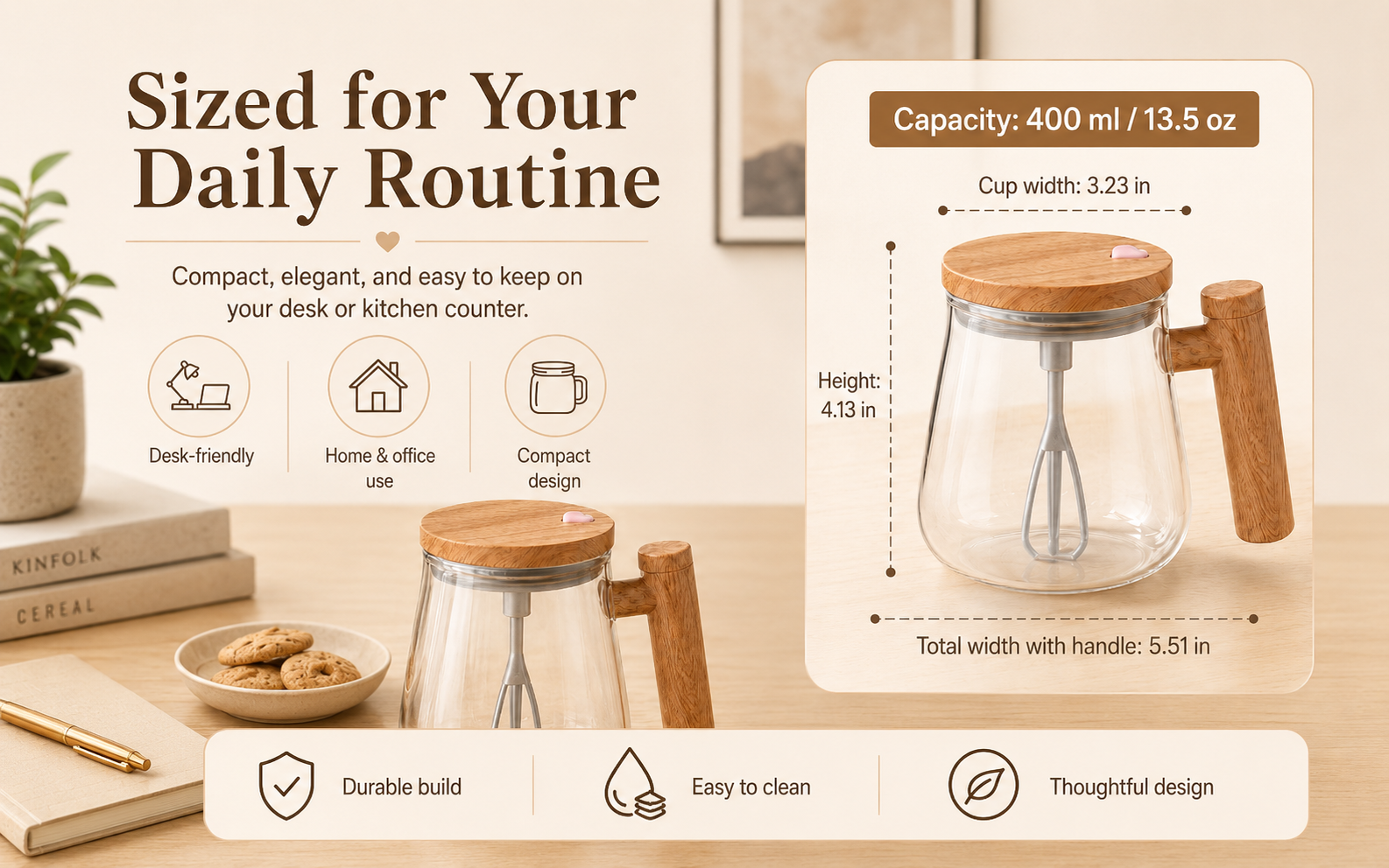 Self Stirring Mug