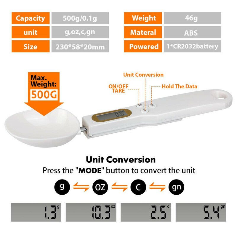 Digital spoon Scale - Homie Shop
